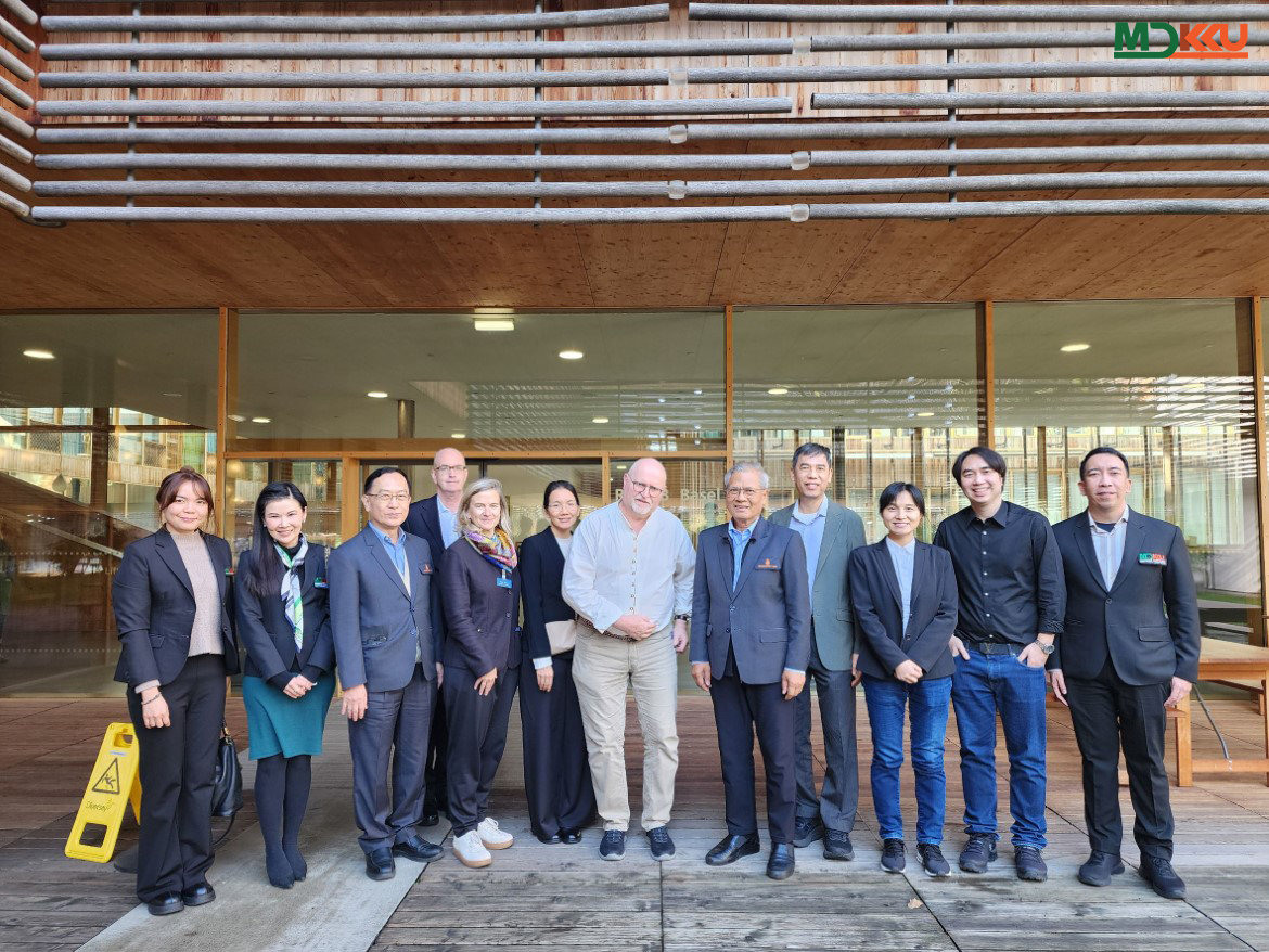 ก้าวสำคัญเวชศาสตร์ฟื้นฟู: มข. ผนึก REHAB Basel สถาบันชั้นนำของยุโรป สร้างมาตรฐานระดับนานาชาติ