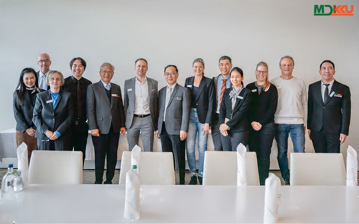 มข. เดินหน้าความร่วมมือกับ Reha Rheinfelden สวิตเซอร์แลนด์ เสริมแกร่งเวชศาสตร์ฟื้นฟู