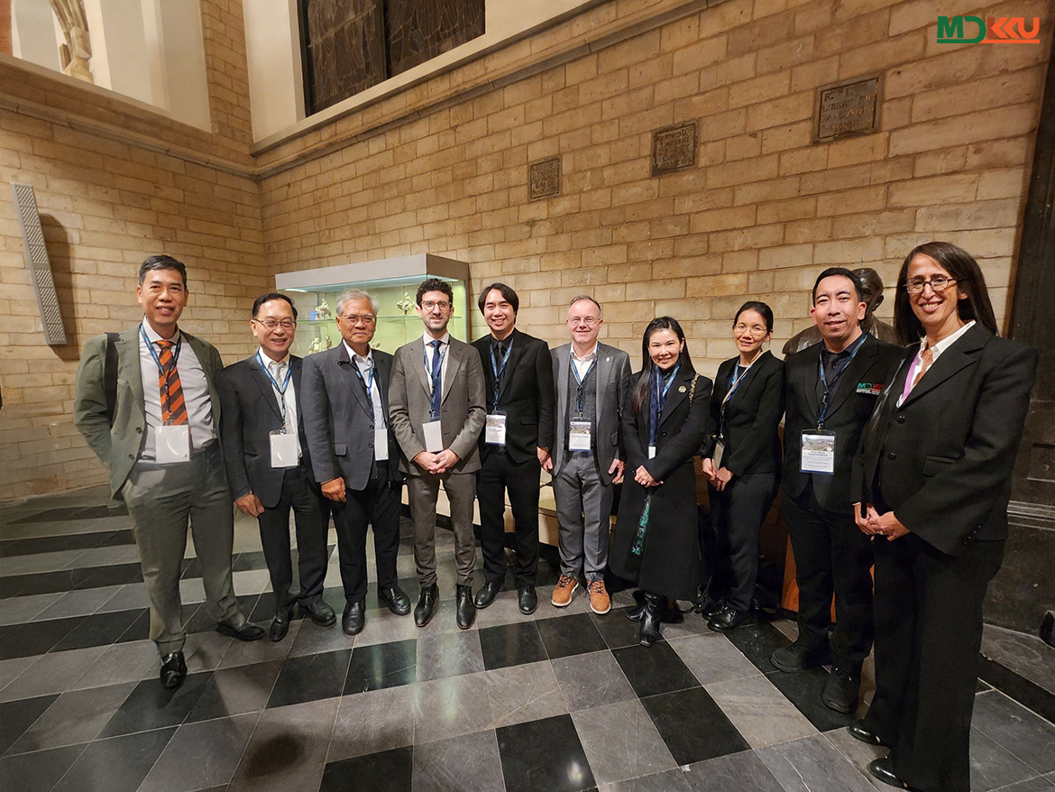 ผู้บริหาร มข. เข้าร่วมงาน International Health Partner Days 600 ที่ KU Leuven ดันความร่วมมือแพทย์โลก ฉลอง 600 ปีแห่งความเป็นเลิศการแพทย์