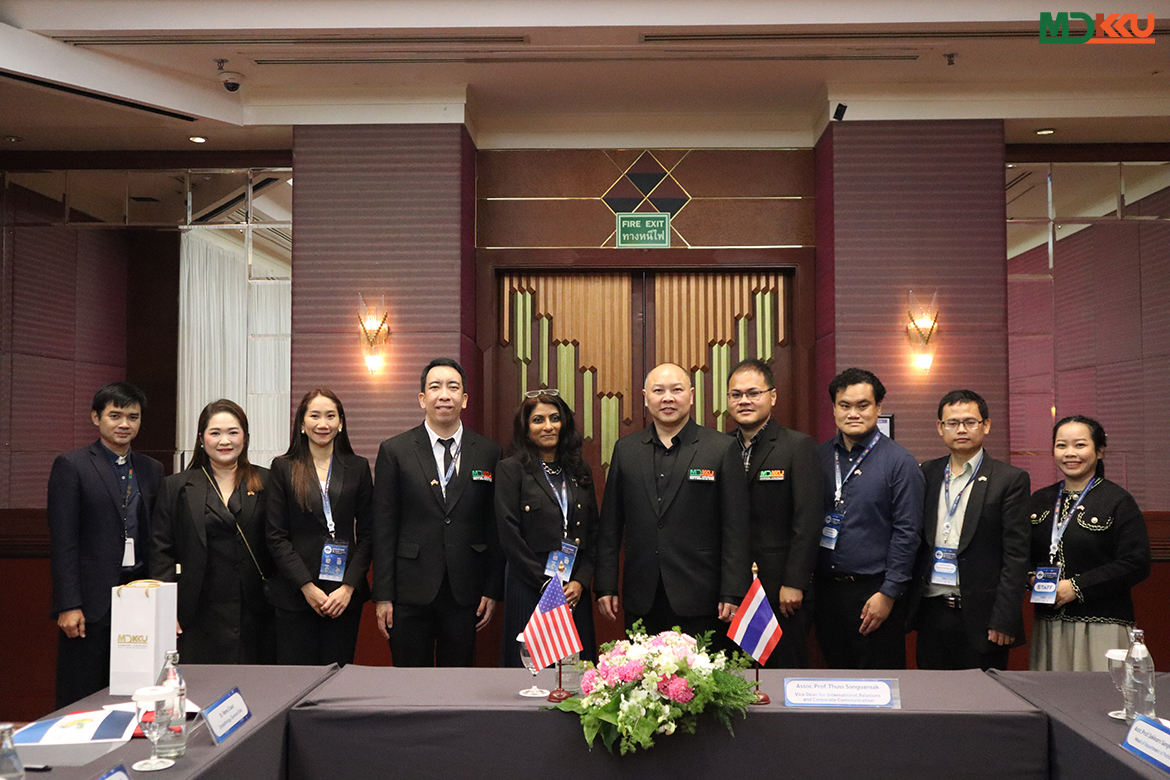 คณะแพทยศาสตร์ มข. และ Cleveland Clinic หารือแผนยุทธศาสตร์ความร่วมมือทางวิชาการและงานวิจัย