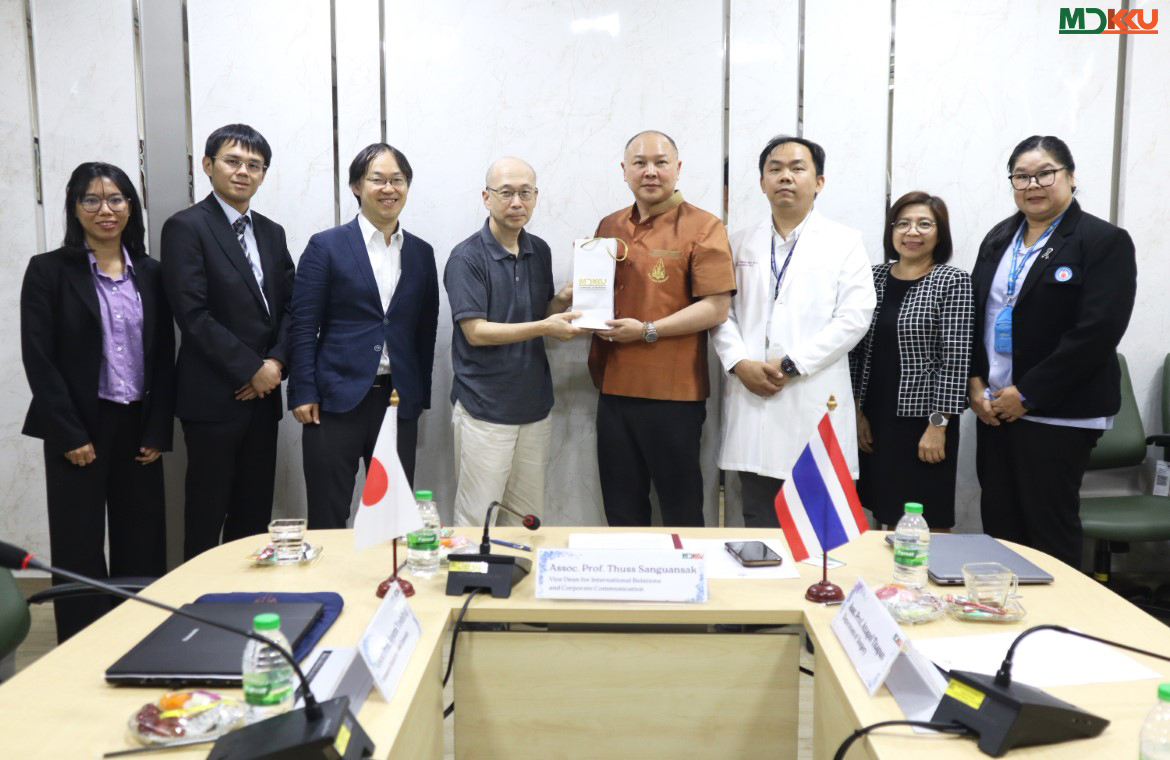 คณะแพทยศาสตร์ มข. ผนึกกำลังผู้เชี่ยวชาญญี่ปุ่น ขับเคลื่อนงานวิจัยสู้มะเร็งท่อน้ำดี 