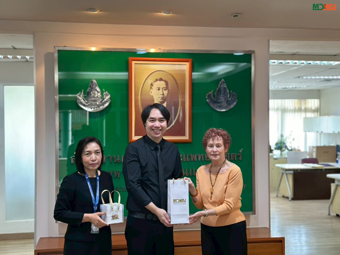 คณะแพทยศาสตร์ มข. ต้อนรับผู้เชี่ยวชาญด้านอาชีวเวชศาสตร์จากสหรัฐอเมริกา เสริมความร่วมมือนานาชาติทางวิชาการ
