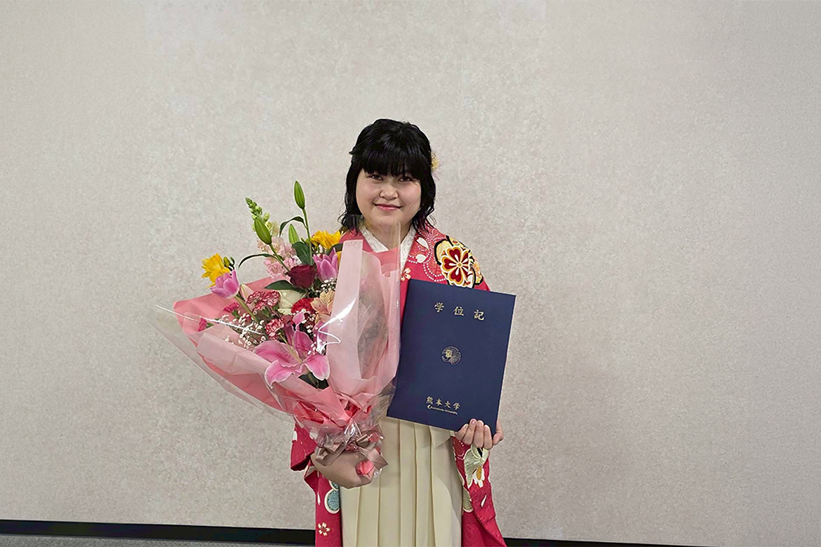 คณะแพทยศาสตร์ มหาวิทยาลัยขอนแก่น แสดงความยินดีกับผู้สำเร็จการศึกษาหลักสูตรปริญญาเอก 2 ปริญญา ภายใต้ความร่วมมือกับ Kumamoto University ประเทศญี่ปุ่น