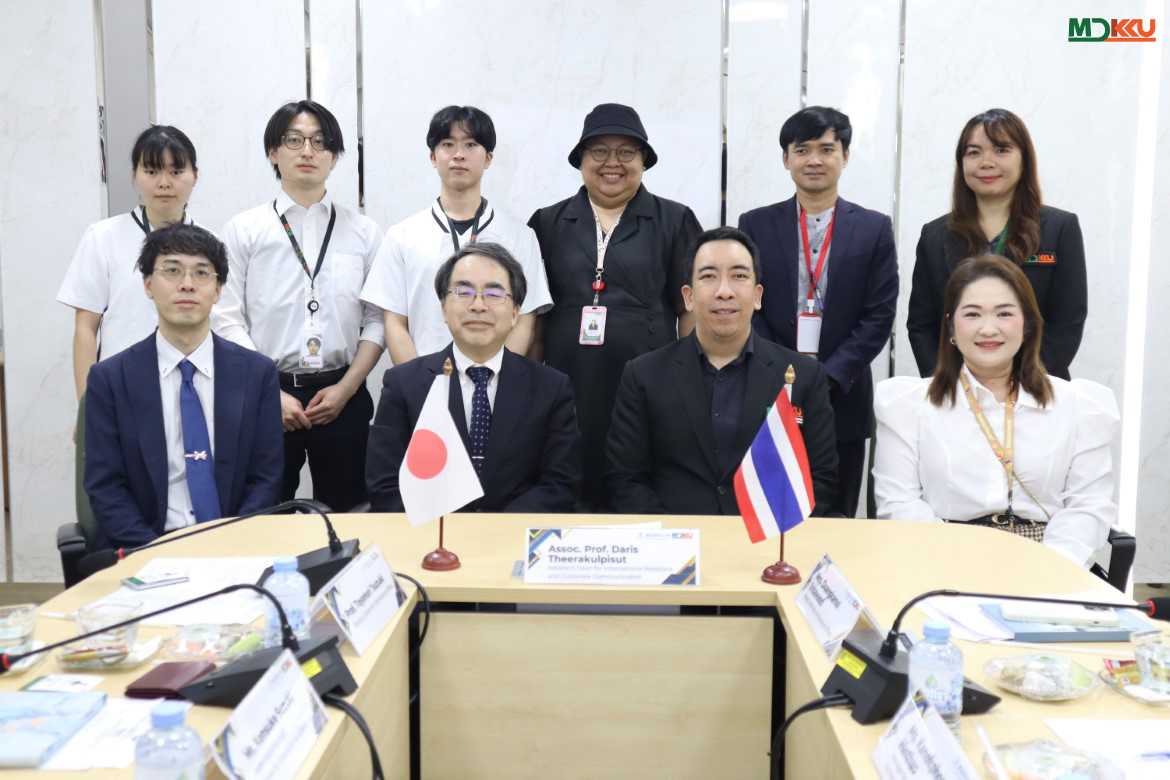 คณะแพทยศาสตร์ มข. ต้อนรับผู้แทน Aichi University ขยายความร่วมมือด้านการแลกเปลี่ยนนักศึกษาแพทย์