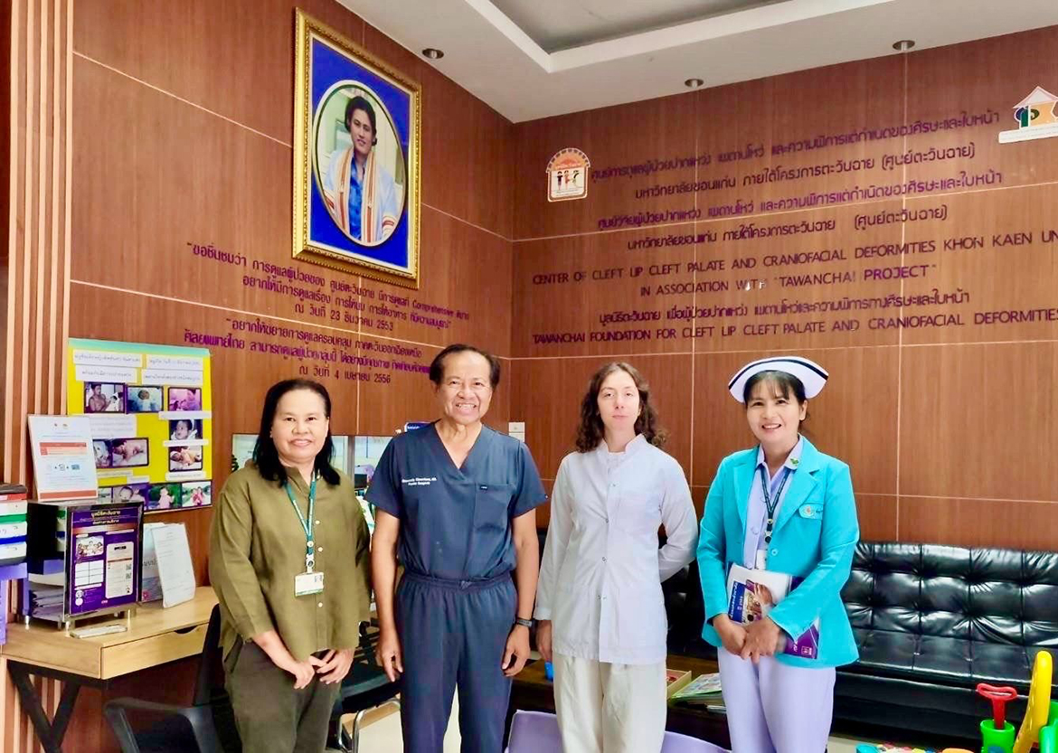 คณะแพทยศาสตร์ มหาวิทยาลัยขอนแก่น ยกระดับความร่วมมือด้านศัลยกรรมปากแหว่งเพดานโหว่ ต้อนรับศัลยแพทย์จาก Perth Children’s Hospital