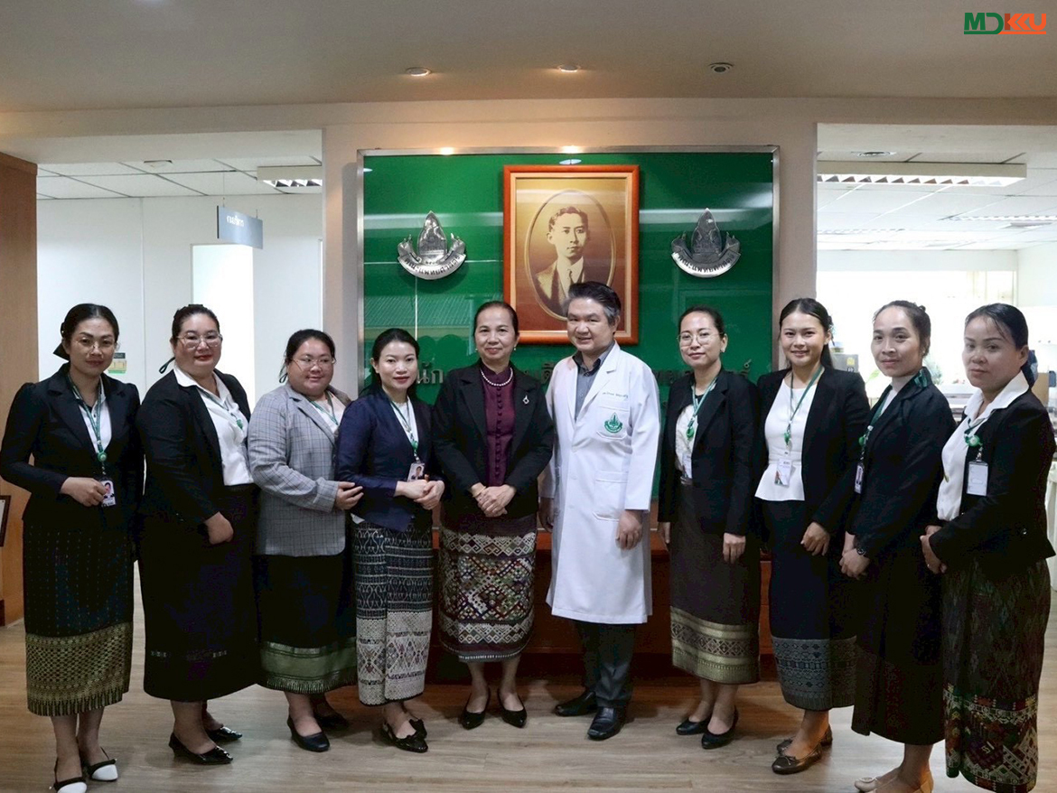 คณะแพทยศาสตร์ มข. จับมือ LuxDev ต้อนรับบุคลากรทางการแพทย์ สปป.ลาว อบรมโภชนศาสตร์คลินิกระดับตติยภูมิ มุ่งแก้ปัญหาทุพโภชนาการอย่างยั่งยืน